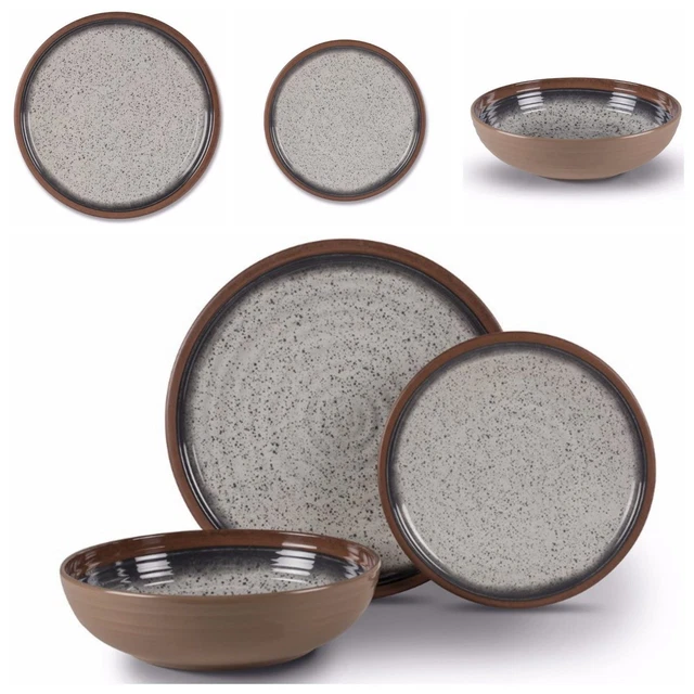 Outdoor Dining Dinner Set Melamine Plates Bowl Fishing Camping Picnic Crockery