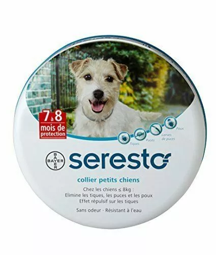 Seresto Collier Antiparasitaire Petits Chiens