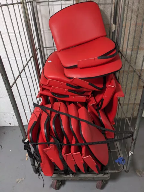 Stadium Seats partially upholstered, Liverpool, Forest, Wrexham Stadium Seats partially upholstered, Liverpool, Forest, Wrexham