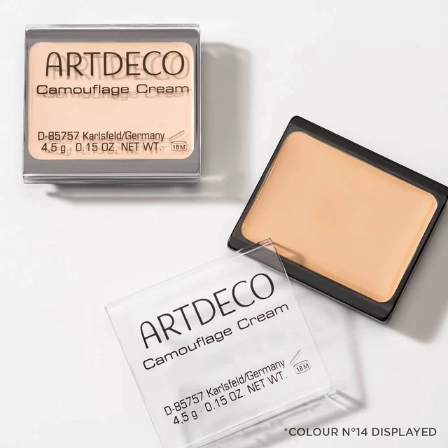 Crema de camuflaje ARTDECO - Crema correctora de maquillaje de camuflaje alto opaco - 1 x 4