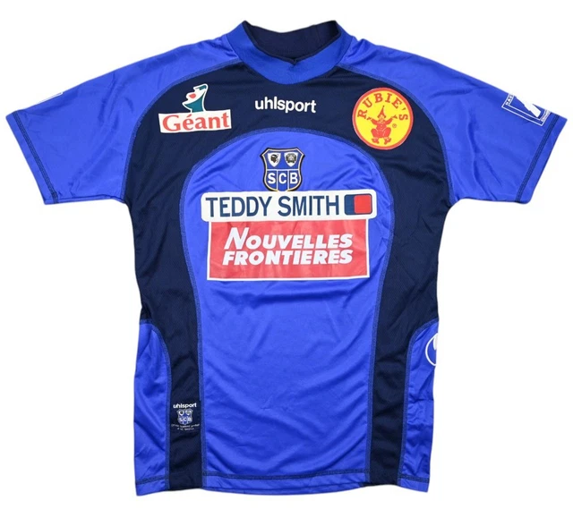 Maillot Foot Extérieur SC Bastia – Uhlsport – Années 2000 – Taille M