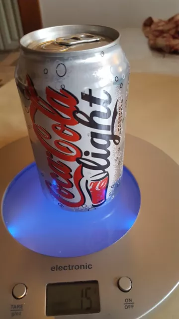 Rarissima Lattina Coca Light anno 2003.Sigillata vuota per errore di fabbrica