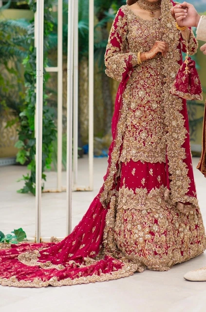 Asian lengha deals outfit