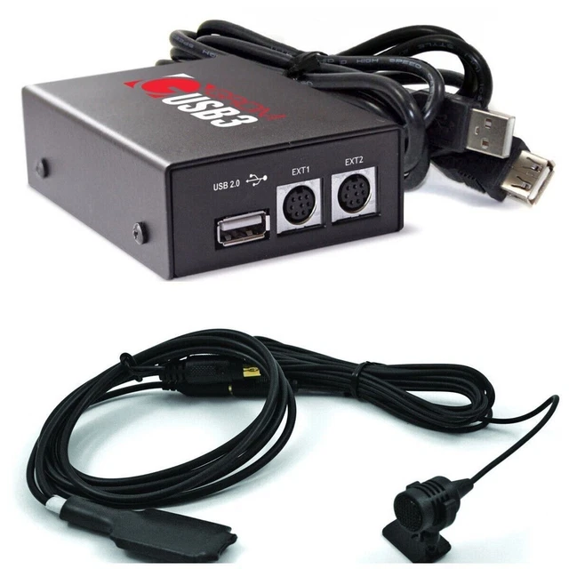 GROM AUDIO USB3 GROMBTD Adaptateur USB AUX Bluetooth Interface iPhone