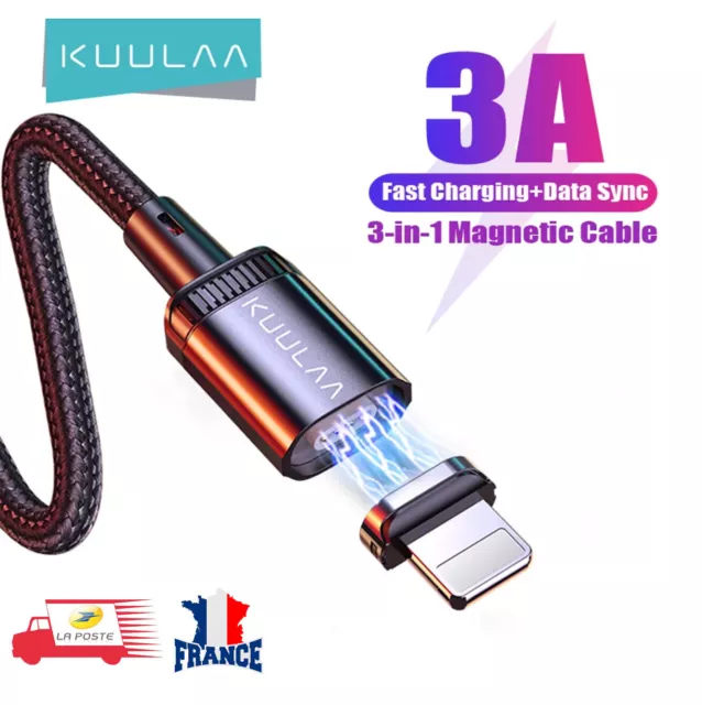 Câble de charge magnétique à 4 broches pour montre connectée KW88 KW99 kw06  kw98