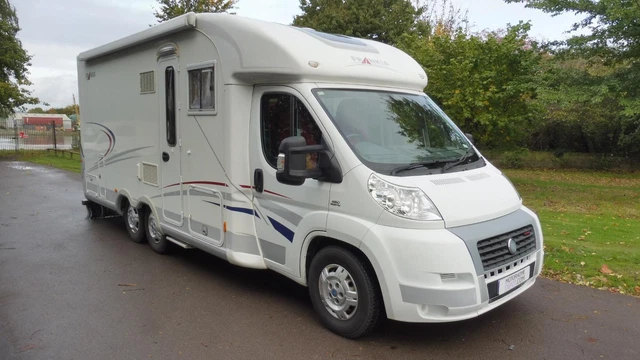 FRANKIA COMFORT CLASS 740FD tag-axle fixed bed motorhome for sale £ ...