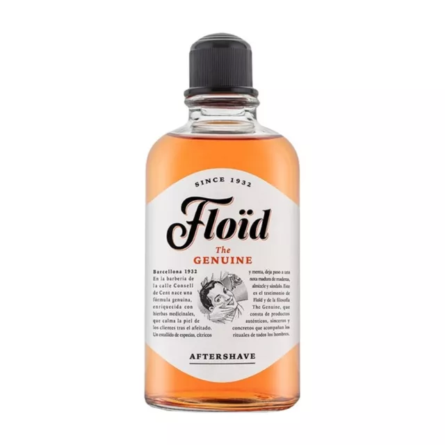 Après-rasage FLOID After Shave Thé Genuine 400 ML Hydratation Peau Post Rasage