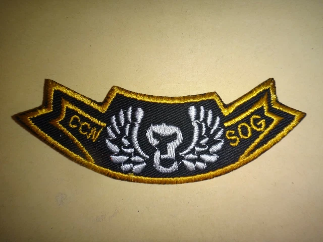 VIETNAM WAR US 5th Special Forces Group CCN SOG Scroll Patch £9.61 ...