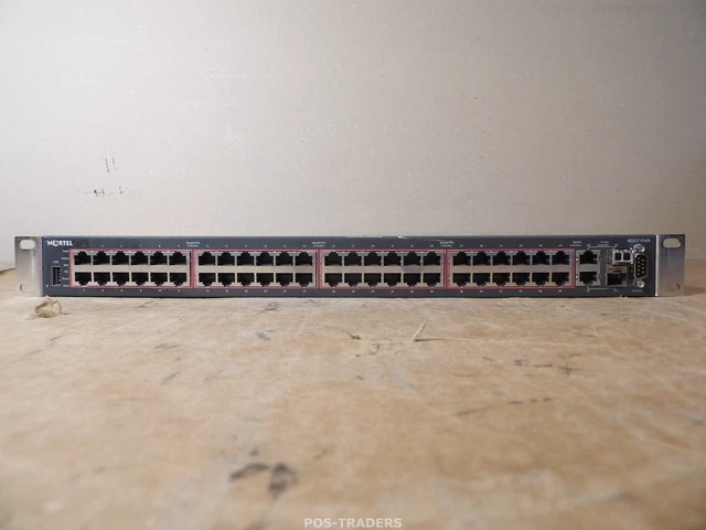 Switch Baystack 450-24T 24 Ports 10/100 Avec RPSU Et Module Fibre Testé