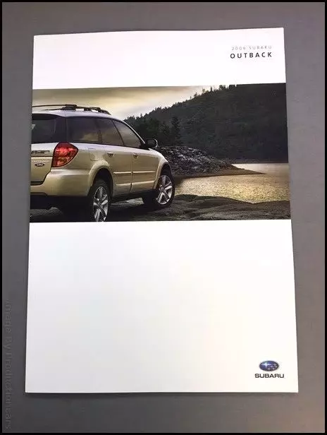 2006 Subaru Outback 38-page Original Car Sales Brochure Catalog