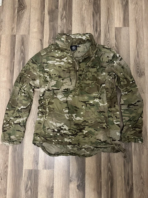 Us Military Wild Things Wind Layer Jacket Large Multicam Ocp 1/4 Zip Pullover