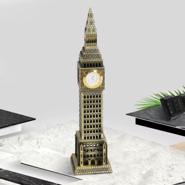 Gift Home Decoration Big Ben Model Desktop Ornament Big Ben Tower Sculpture