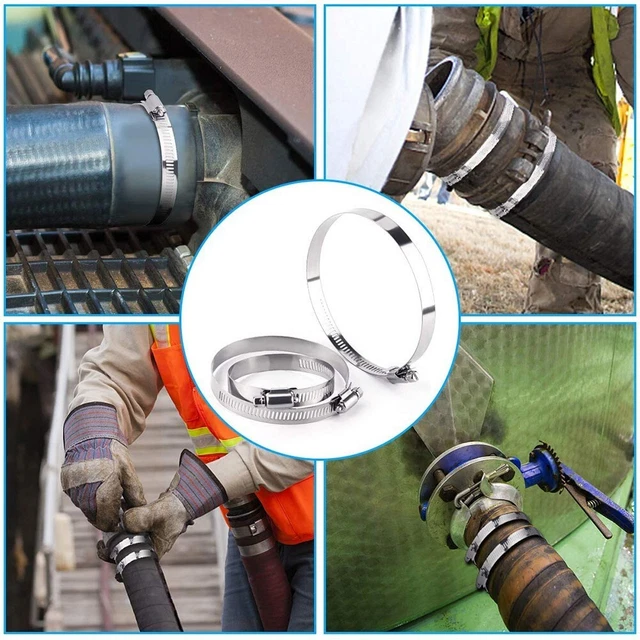 Tout Neuf Tuyau Clip 5pcs Conduit Pinces Cuisine Remplacement Pièces Détachées