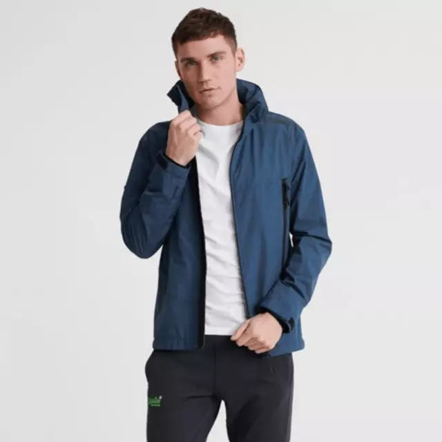 SUPERDRY MENS JACKET Altitude Hiker Petrol Blue EUR 52 59