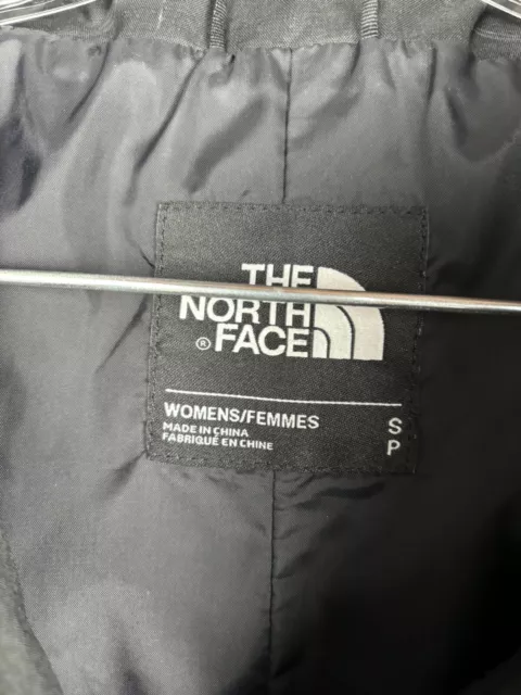 THE NORTH FACE Laney Trench Raincoat Small Black Polyester 2