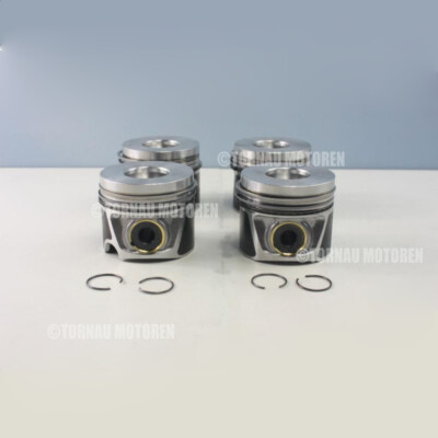 0,50 eccesso per AUDI SKODA VW 2.0 03l 107 065 S NUOVO PISTONE Set 