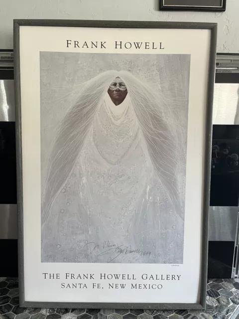 Frank Howell RARE  "Conception" Hand Signed, Dated Native American Print