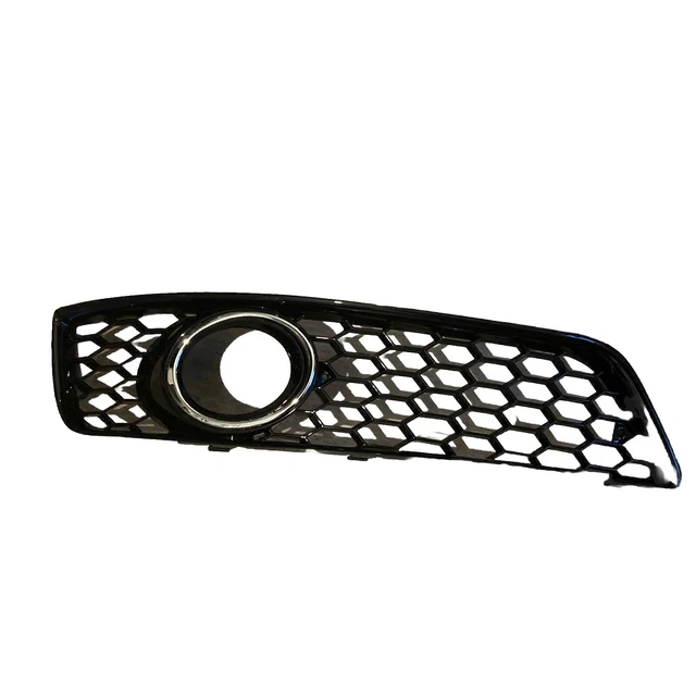 Acheter Couvercle de phare antibrouillard noir mat pour voiture, 2 pièces, cadre de calandre, conduit d'air, pare-choc avant, Grilles de capot pour BMW E46 M3