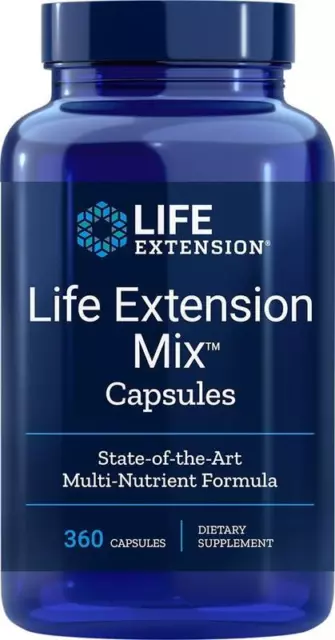 Life Extension, Mix™ Capsules, 360 Kapseln - Blitzversand