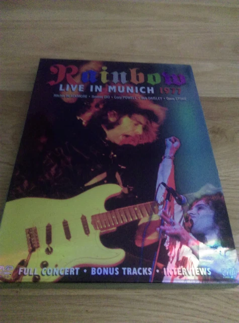 新品Rainbow ライブin Munich 1977 LP&CD&DVDセット Amazon.com: Live In Munich 1977[2 CD/DVD]: CDs & Vinyl