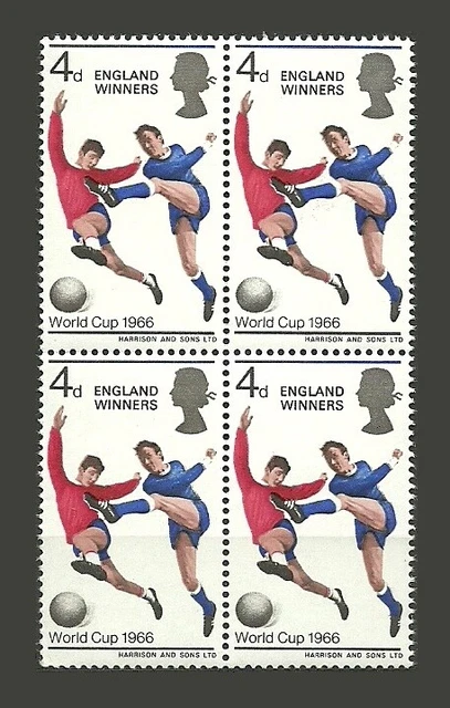 GREAT BRITAIN STAMPS 1966 Football World Cup 