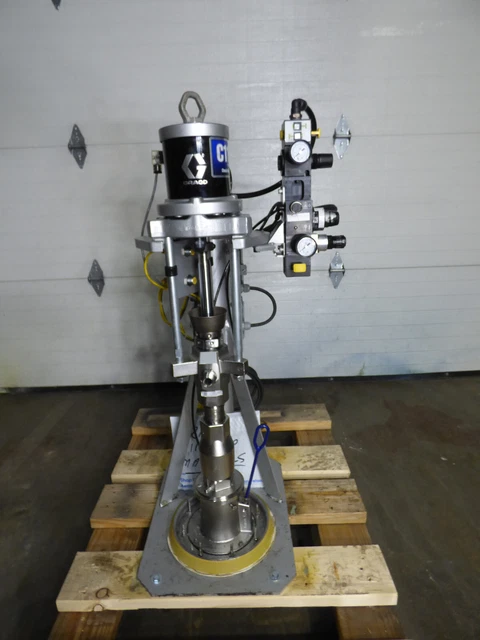 Graco 5 Gallon Pail Pump Adhesive Greese Pneumatic Lift Nice 1100 PSI Last One