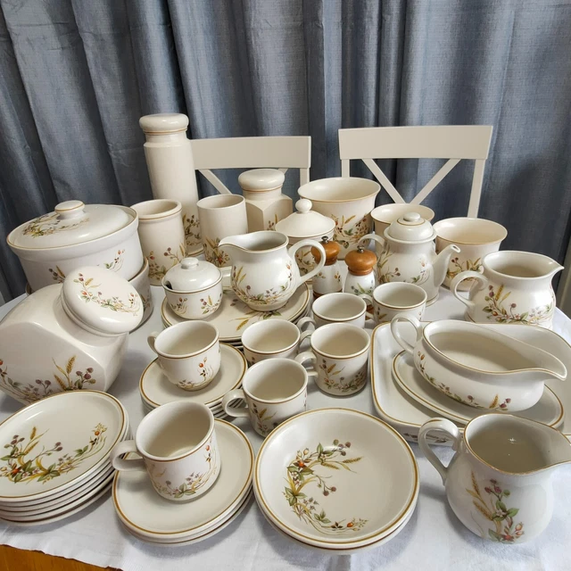 Marks & Spencer Harvest Design Crockery Ceramic Floral Dining Tableware Tea M&S