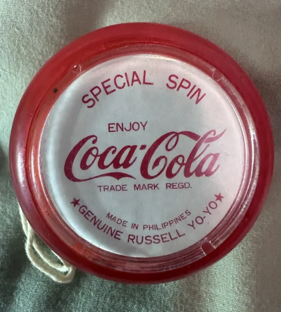 coca cola yoyo Yo Yo Russell Coke olypmics 80’s Japan special spin