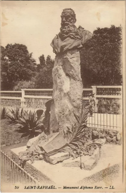 CPA Saint Raphael Monument Alphonse Karr FRANCE (1097296)