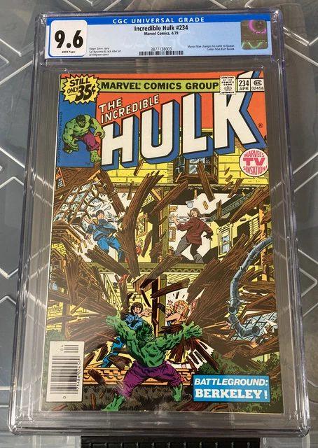 Incredible Hulk #234 CGC 9.6 1st Appearance QUASAR MCU Marvel Boy 1979 GOTG3