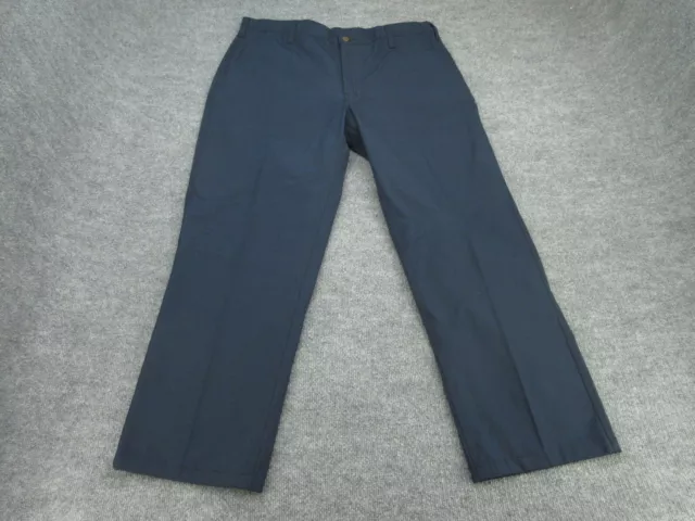 Workrite FR Pants Mens 38 Blue Workwear Flame Resistant Pants Adult (Act. 38x30)