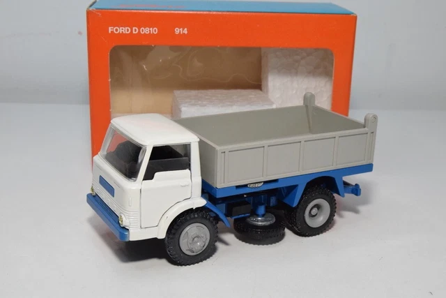 Miniature TEKNO Camion Ford Benne Série D AN70 Réf 914 - Boîte D'origine