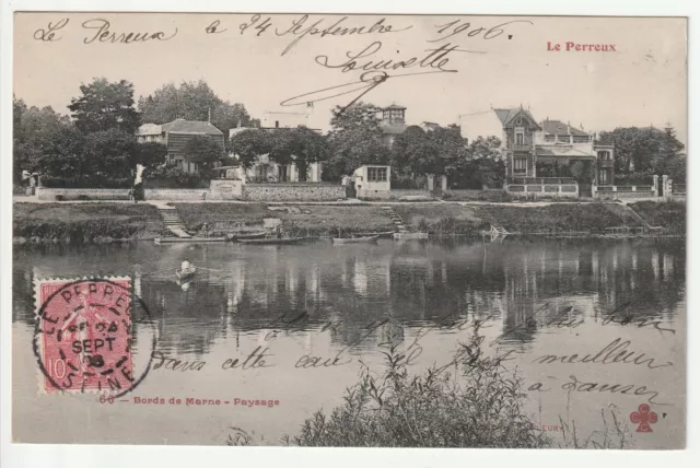 LE PERREUX - Val de Marne - CPA 94 - les bords de Marne
