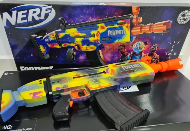 Travis Scott Cactus Jack Fortnite AR-Goosebumps Nerf Elite Dart Blaster - US