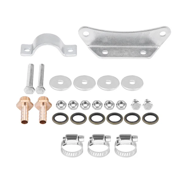 Universal Motorcycle Engine Oil Cooler Cooling Radiator For Motorbike Dirt Bike