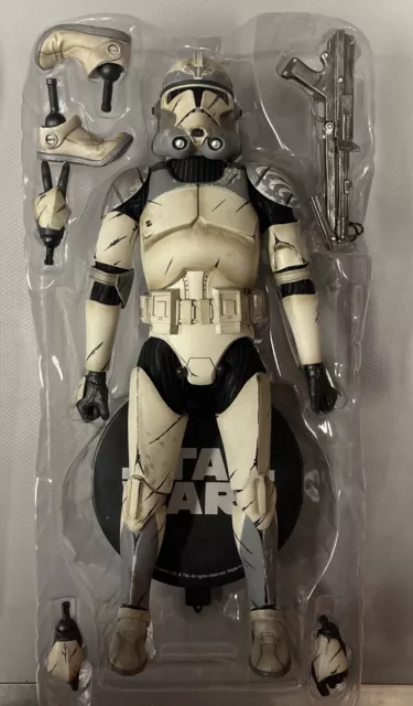 Star Wars Sideshow Wolfpack Clone Trooper 104th Pre Owned