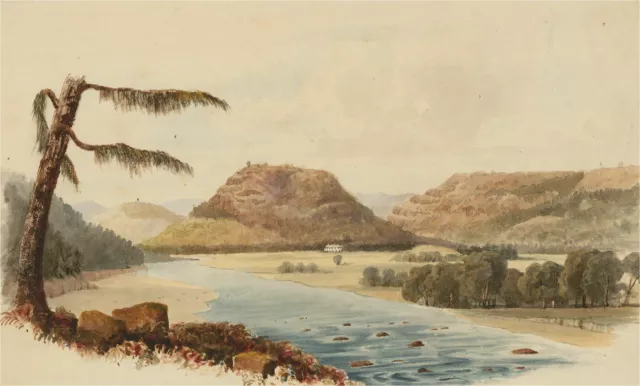 A Pair of 19th Century Watercolours - Middle-Eastern Landscapes