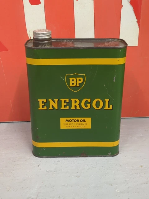 Bidon BP Energ huile vintage - Collection
