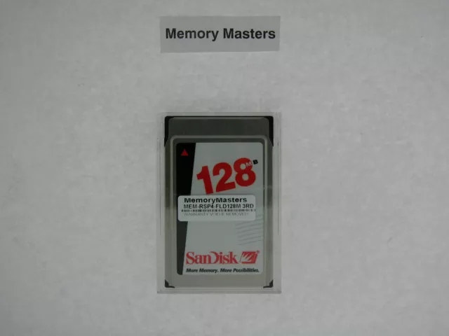 MEM-RSP4-FLD128M 128MB Flash Disk Karte Cisco 7500 RSP4+