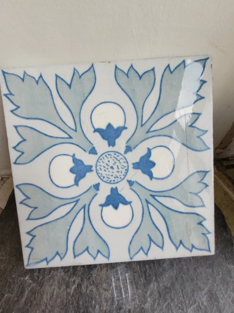 Mintons China Works, Stoke On Trent, Walbrook London. Victorian Tile