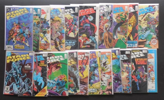 Atari Force Complete Set Full Run 1-20 Plus Spec. 1 DC Comics 1984 VF+