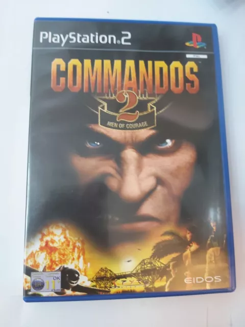 Commandos 2: Men of Courage (PS2) Combat Game: Infantry FREE Shipping