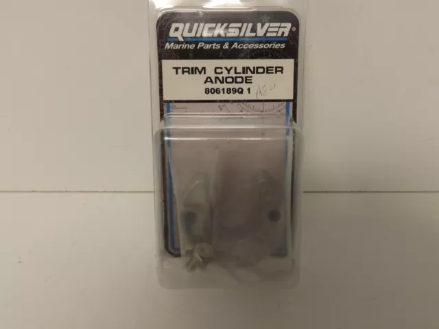 Quicksilver MerCruiser trim cylinder anode 806189Q1 Alpha 1 Gen 2