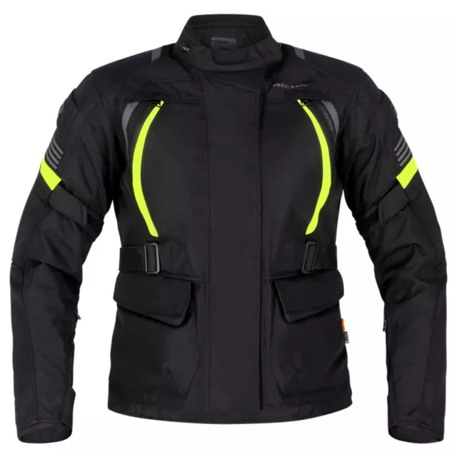 Richa Phantom 3 Ladies All Season Motorcycle Textile Jacket Fluo Yellow / Black