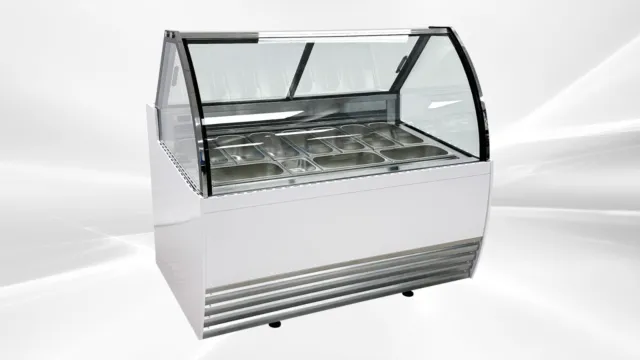 NEW 56" Commercial Deluxe Ice Cream Gelato 10 Pan Freezer Model DW-10R NSF ETL