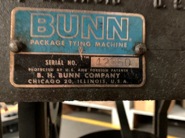 Bunn Package Tying Machine