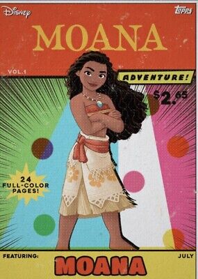 [DIGITAL CARD] Topps Disney - Moana - Off the Page 22 S1 - Color