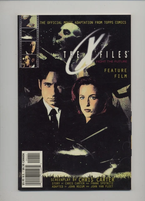 X-Files Official Movie Adaption Fight the Future - Topps - 1998 - TPB
