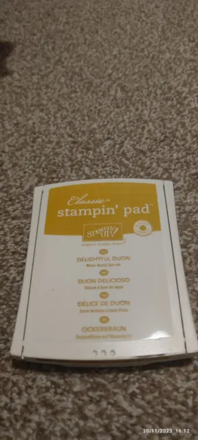 Stampin' Up Classic Ink Pad (old design) - Delightful Dijon