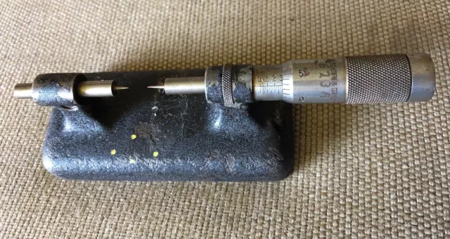 Brown & Sharpe BM-4 Bench Point Micrometer - USA - SUPER RARE!!